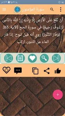 فتح الرحمن في تفسير القرآن android App screenshot 10